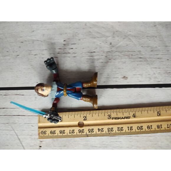 Playskool Hasbro 2011 STAR WARS Galactic Heroes Jedi Force Anakin Skywalker - Picture 5 of 5